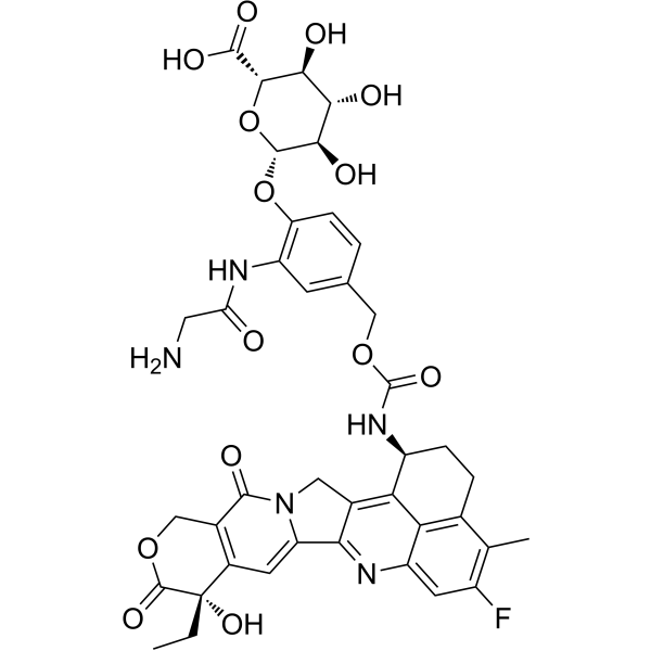 NH2-Gly-PAB-Exatecan-D-glucuronic acid 2763252-31-7